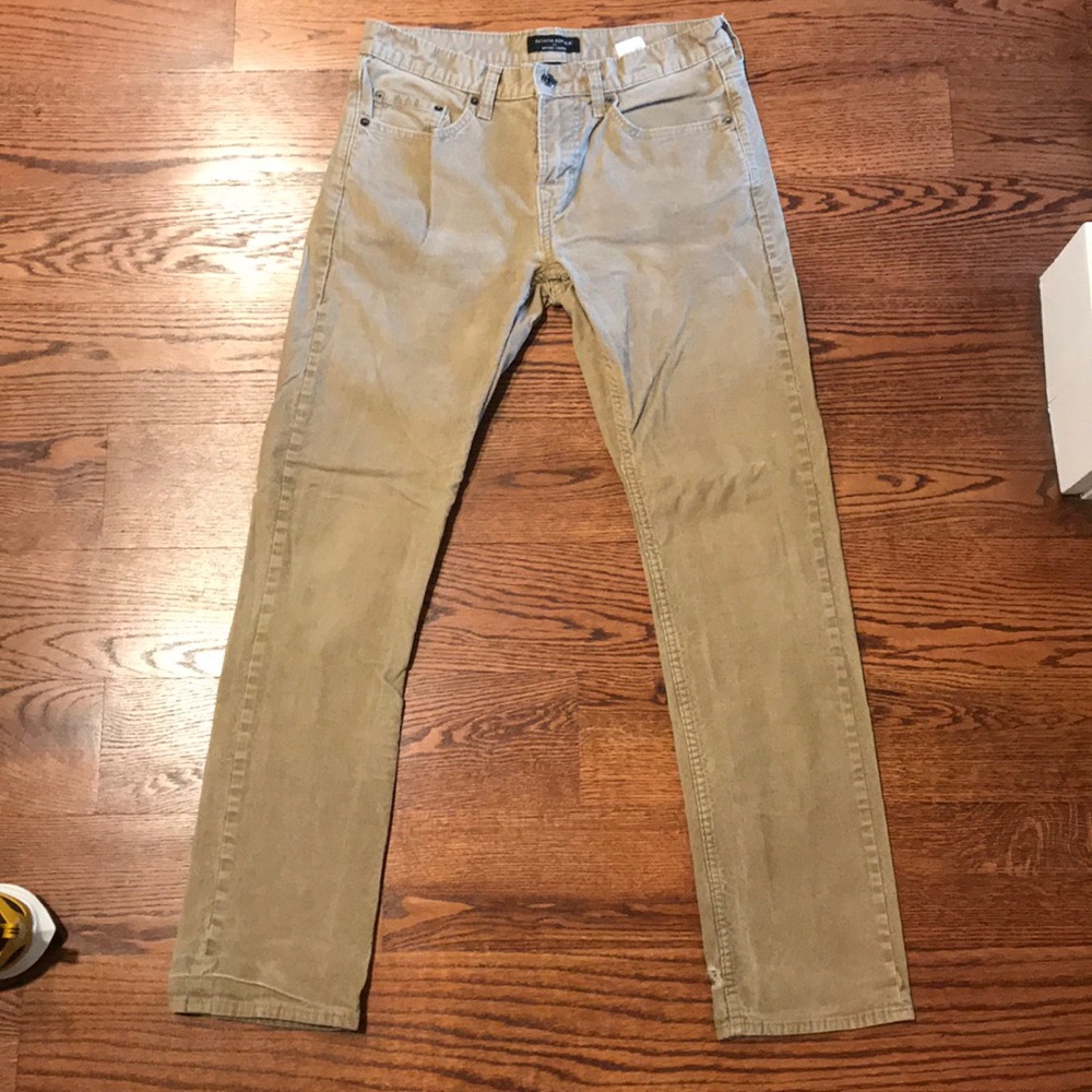 Corduroy jeans from Banana Republic